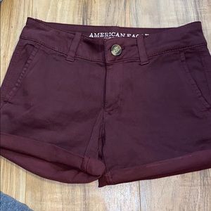 Maroon Shorts